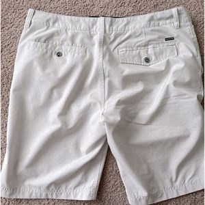 Quicksilver hybrid shorts - quick dry, stretch comfort, casual, Stone White -36